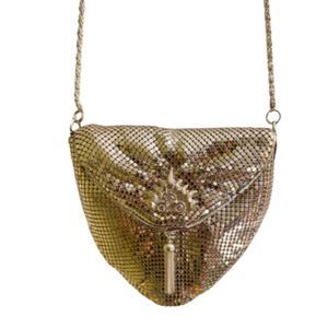 Silver sequined clutch/handbag